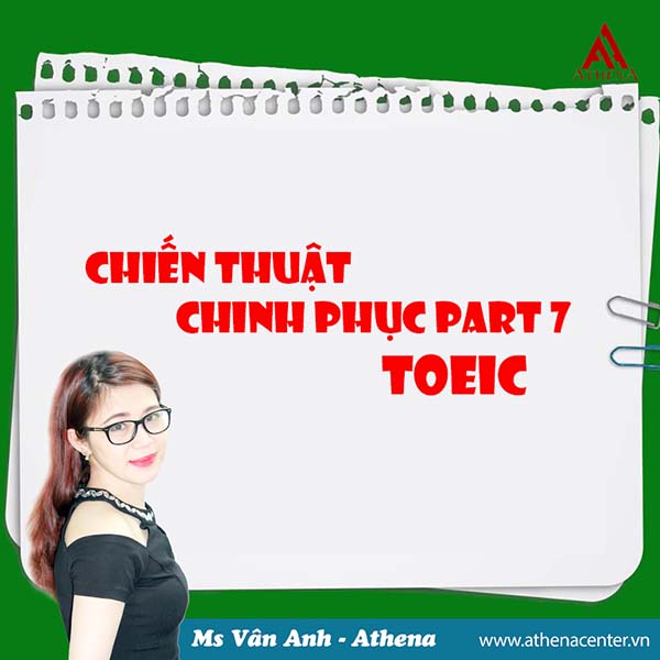 cách làm part 7 toeic
